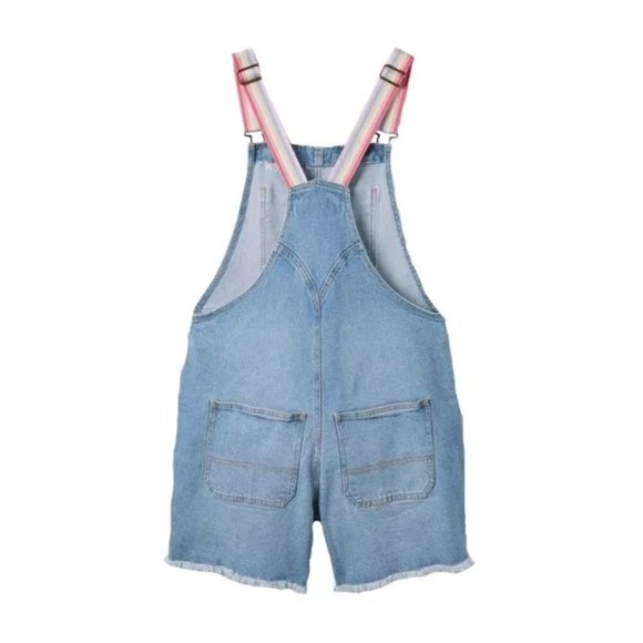 Take Pride Target Embroidered Rainbow Queen Shortalls / Overalls Unisex Sz XXL - Picture 8 of 9